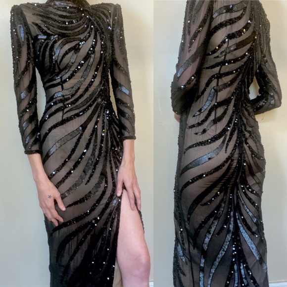 A.J. Bari Dresses & Skirts - Vintage A.J. Bari sequin down